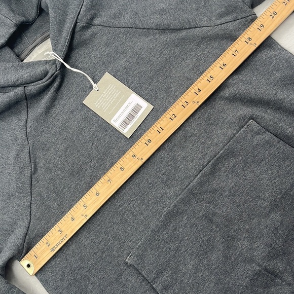 NWT Everlane Organic Cotton Gray Track Hoodie Unisex , XS, S, M - Picture 7 of 16